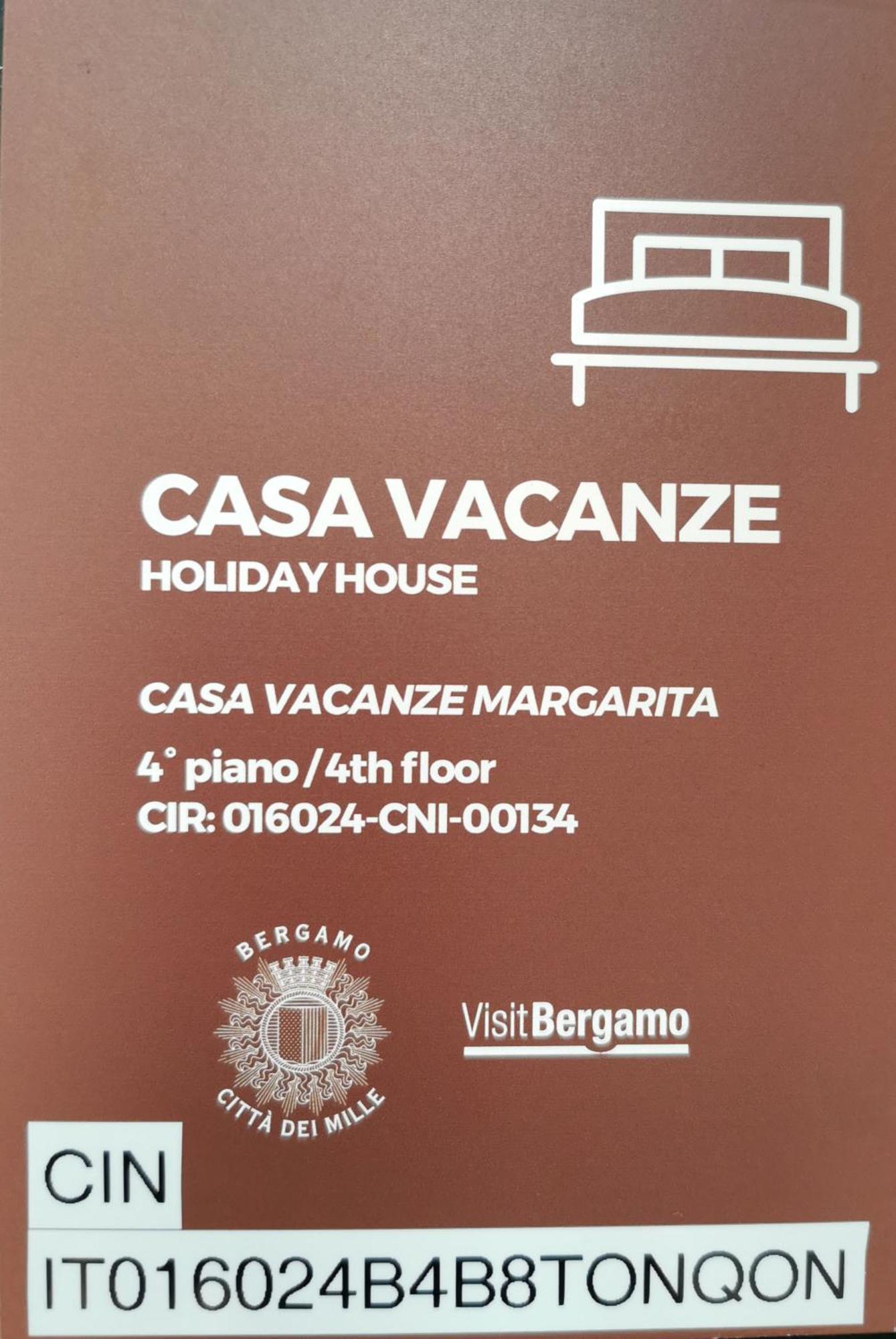 Casa Vacanze Margarita Μπέργκαμο Εξωτερικό φωτογραφία